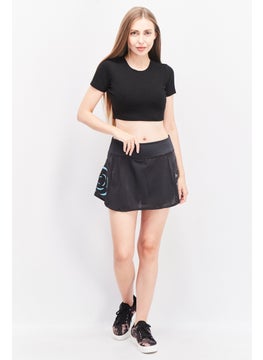 Adidas Women Sportswear Fit Brand Logo Training Skirt, Grey  - Image 2
