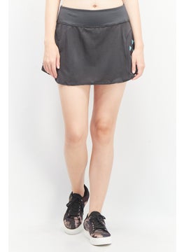 Adidas Women Sportswear Fit Brand Logo Training Skirt, Grey  - Image 1