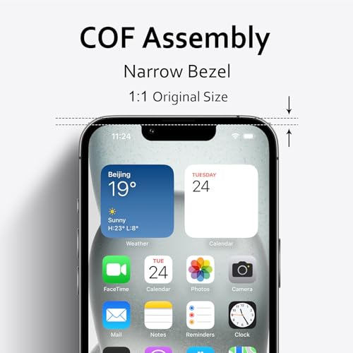 EFAITHLIFE لاستبدال شاشة آيفون 14 برو ماكس 6.7 بوصة، شاشة LCD تعمل باللمس مجموعة رقمية متوافقة مع الطراز A2894، A2651، A2893، A2895 (بدون أدوات) - Image 5