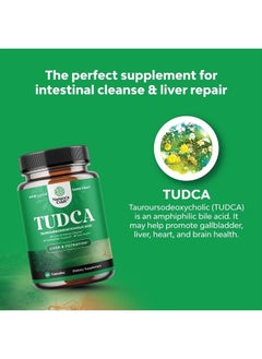 Natures Craft Advanced TUDCA Liver Support Supplement - Extra Strength TUDCA 500mg Bile Salts for Gallbladder Liver and Kidney Support - Liver and Gallbladder Cleanse Tauro Ursodeoxycholic Acid TUDCA Supplement  - Image 5