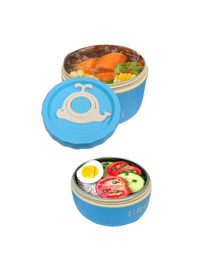 Medium size Stainless Steel Lunch Box with cover plus one free small stainless steel Lunch Box