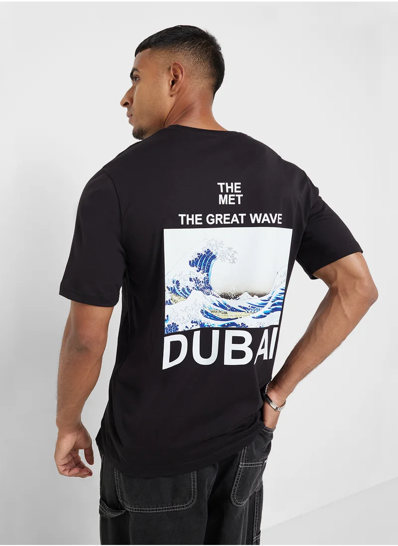 Seventy Five Oversized Graphic T-Shirt