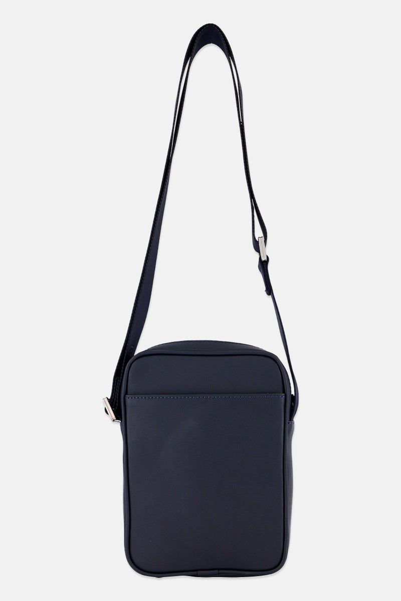 CERRUTI 1881 Men Brand Logo Cross Body Bag, Dark Navy  - Image 3
