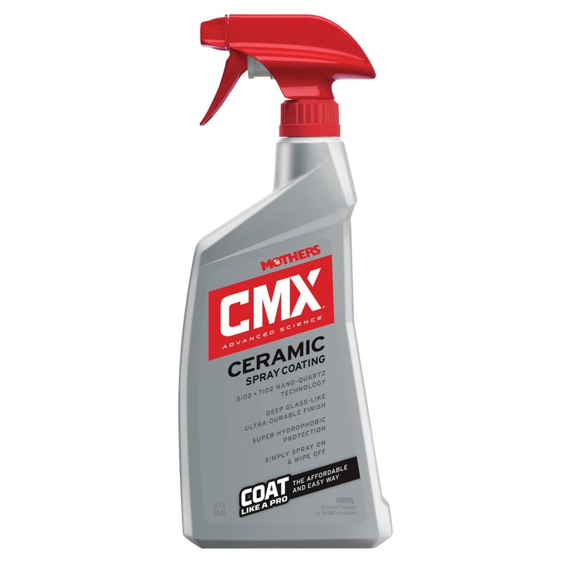 Mothers CMX Ceramic Spray Coating, 24 oz. â€“ Advanced SiO2 + TiO2 Protection, User-Friendly, Professional Grade, Ultra Durable Long-Term Protection, High Gloss Super-Hydrophobic Finish (01024) - Image 1