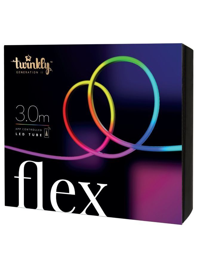 توينكلي تويينكلي فليكس مجموعة بداية  متر -  مصباح   بتحكم بالتطبيق أنبوب إضاءة مرن الجيل الثاني - أبيض - Image 2