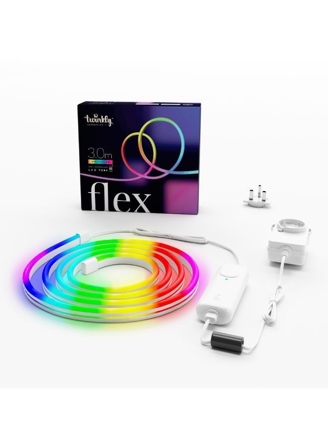 توينكلي تويينكلي فليكس مجموعة بداية  متر -  مصباح   بتحكم بالتطبيق أنبوب إضاءة مرن الجيل الثاني - أبيض - Image 1