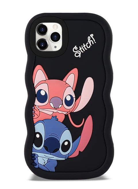 Generic Lilo and Stitch Cartoon 3D Wavy Soft Silicone Phone Case for Iphone 15 Pro Max (Black) | Best Price Egypt | Cairo, Giza Generic Lilo and Stitch Cartoon 3D Wavy Soft Silicone Phone Case for Iphone 15 Pro Max (Black) | Best Price Egypt | Cairo, Giza