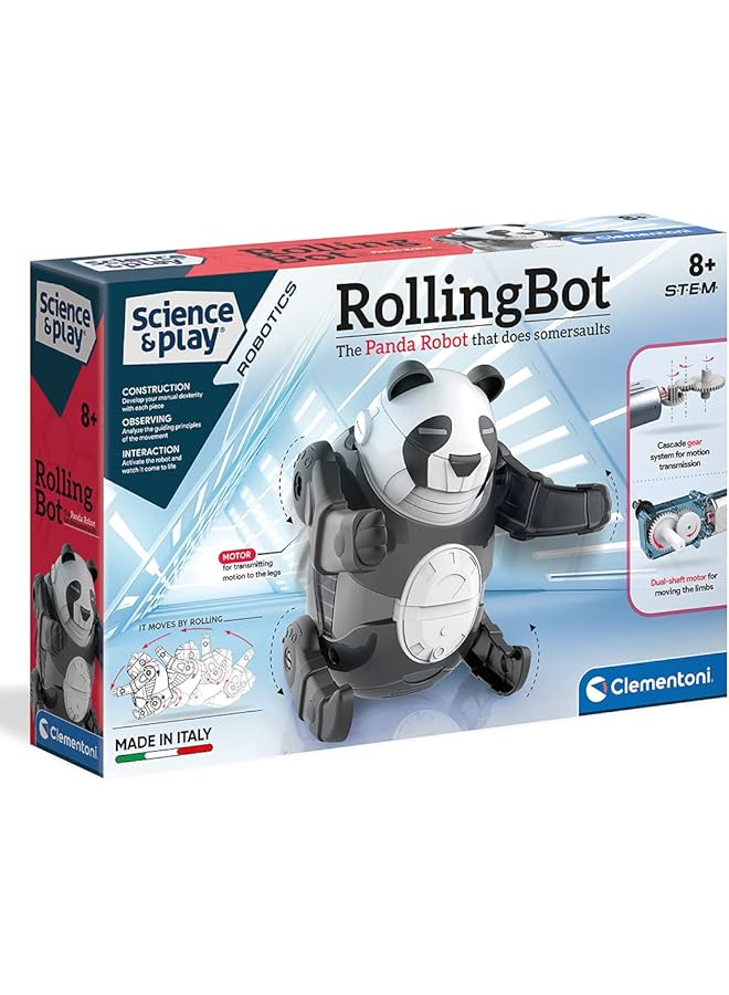 كلمينتوني الروبوت المتداول يعمل بالبطارية