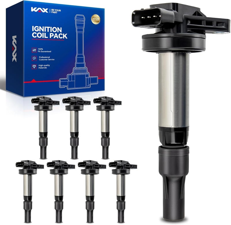 KAX UF519 Ignition Coil Pack - 8 Pieces for Range Rover and Jaguar Models - Image 1