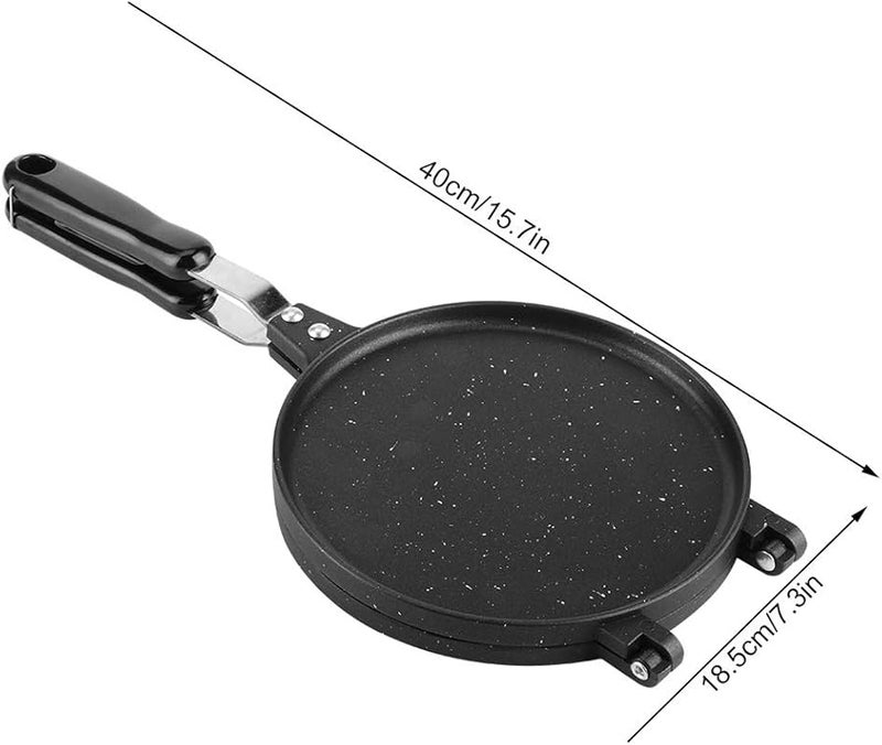 Nonstick Round Egg Roll Maker Waffle Cone Crepe Pan Kitchen Baking Tool - Image 5