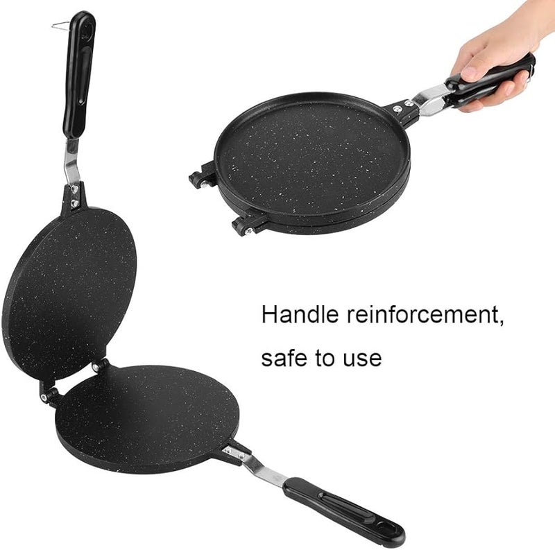 Nonstick Round Egg Roll Maker Waffle Cone Crepe Pan Kitchen Baking Tool - Image 4