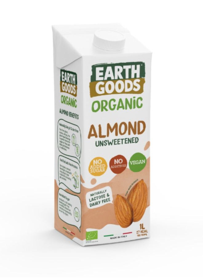Earth Goods Organic Almond Milk Unsweetened  - Image 1