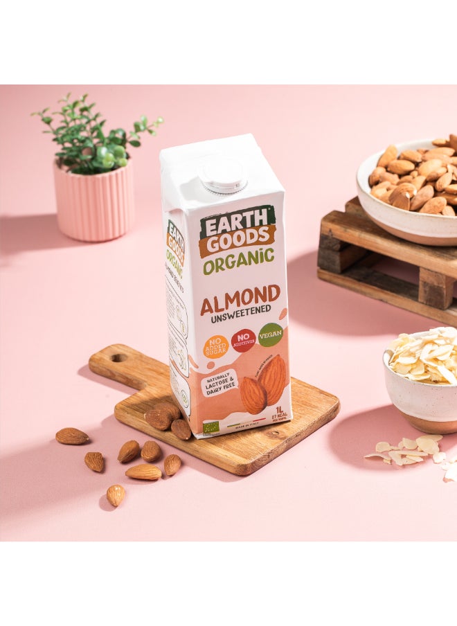 Earth Goods Organic Almond Milk Unsweetened  - Image 4