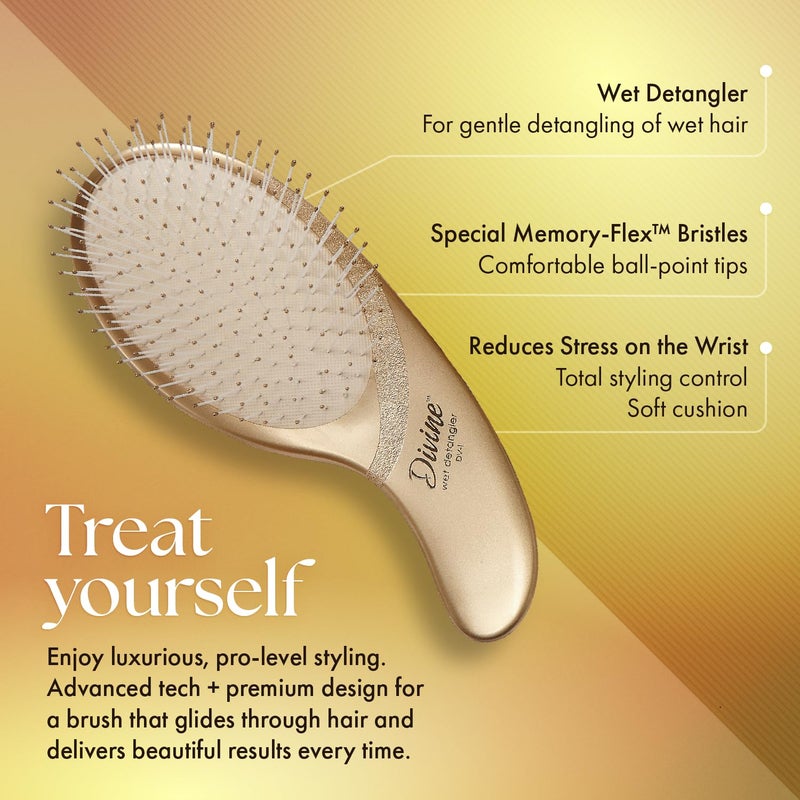 Olivia Garden Divine Revolutionary Ergonomic Design Hair Brush - Image 1