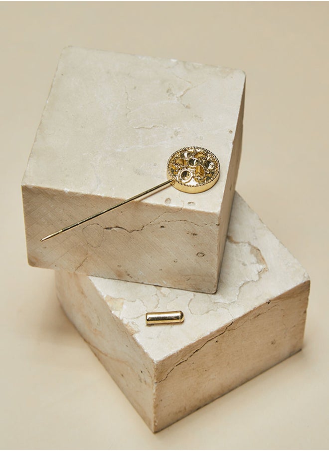 Tie Shop - Tie Shop - Pin With Cover - gold For Women - Image 1
