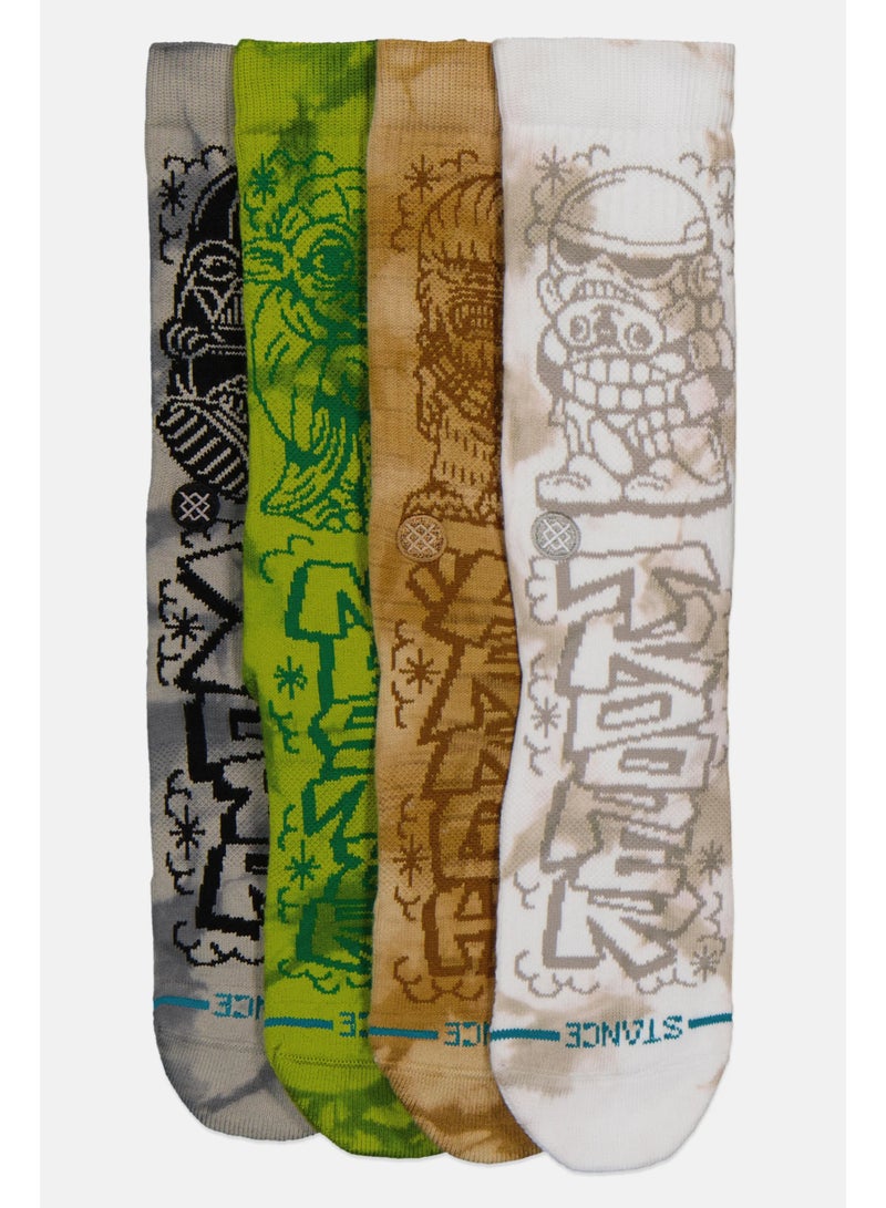 Stance DJ Javier Box Set Star Wars Crew Socks in Multi (4 Pcs.) - Image 1