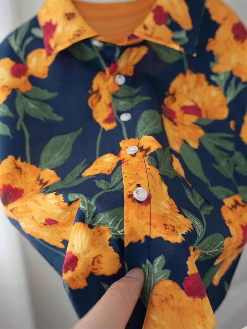Children's Summer Shirt Children's 2025 Summer New Short-sleeved Children's Wear Duffy Handsome Men's Children's Wear Vacation Fashion in Hong Kong - Image 5