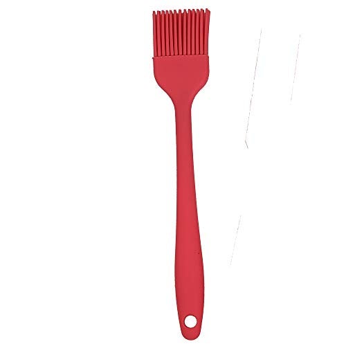Clazkit - YH670 Silicone Steel Basting Brush, Red - Image 5