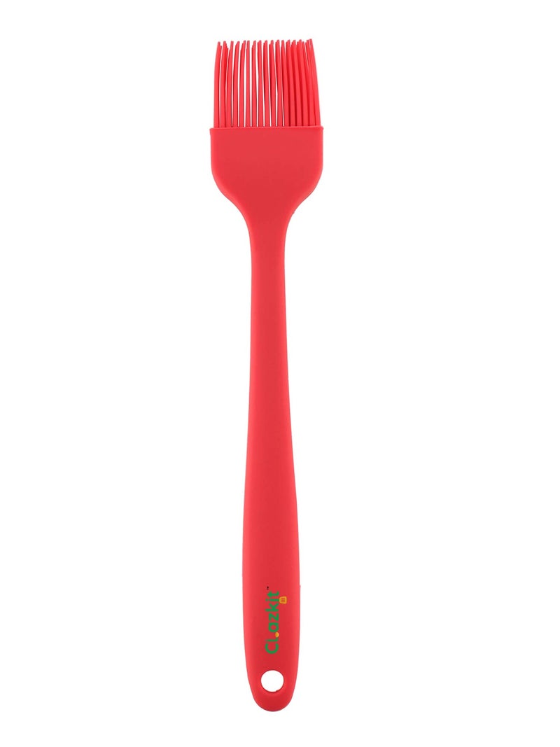 Clazkit - YH670 Silicone Steel Basting Brush, Red - Image 3