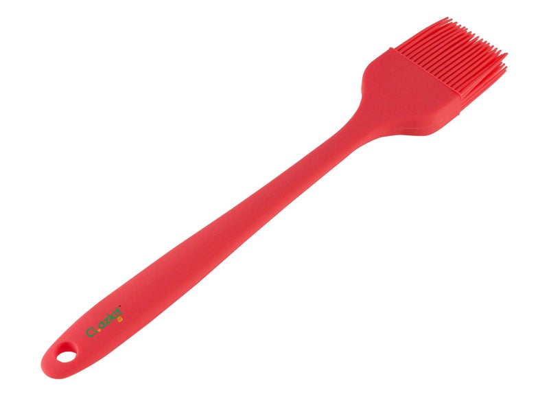 Clazkit - YH670 Silicone Steel Basting Brush, Red - Image 4