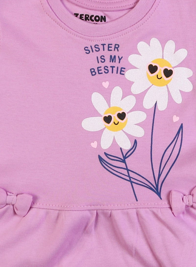 Zercon Summer Pajama Set for Newborn Babies  6357 - Image 2