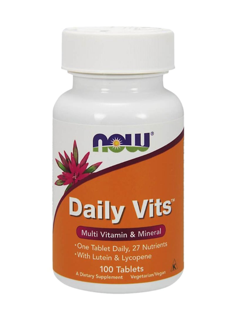 now Daily Vits Tablets 100's - Image 1