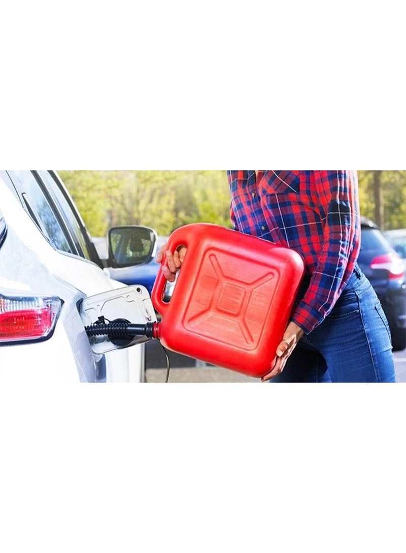 Trezvo Jerry Can - 20 Litre- Fuel Can Container for Oil Petrol Diesel Storage Moving Red Cans, UN Regulations Approved Heavy Duty Backup Petrol Tanks Mount for Motorcycle SUV ATV Most Cars - Image 4