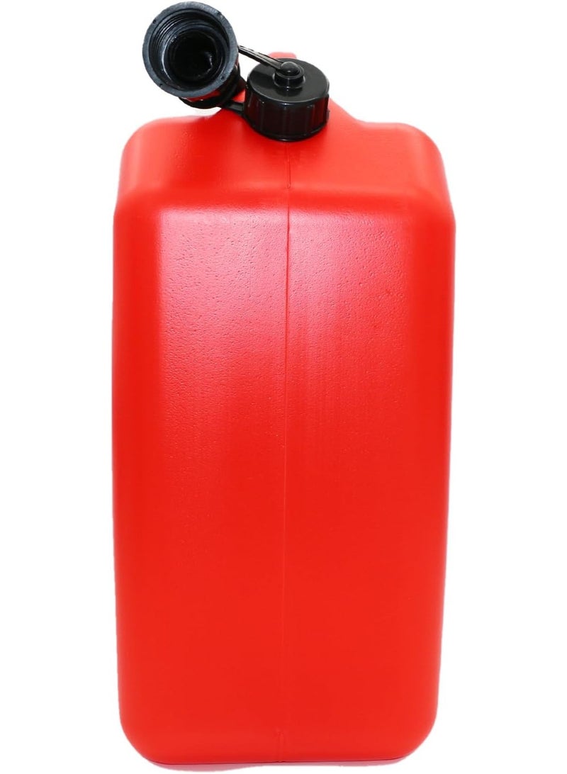 Trezvo Jerry Can - 20 Litre- Fuel Can Container for Oil Petrol Diesel Storage Moving Red Cans, UN Regulations Approved Heavy Duty Backup Petrol Tanks Mount for Motorcycle SUV ATV Most Cars - Image 2