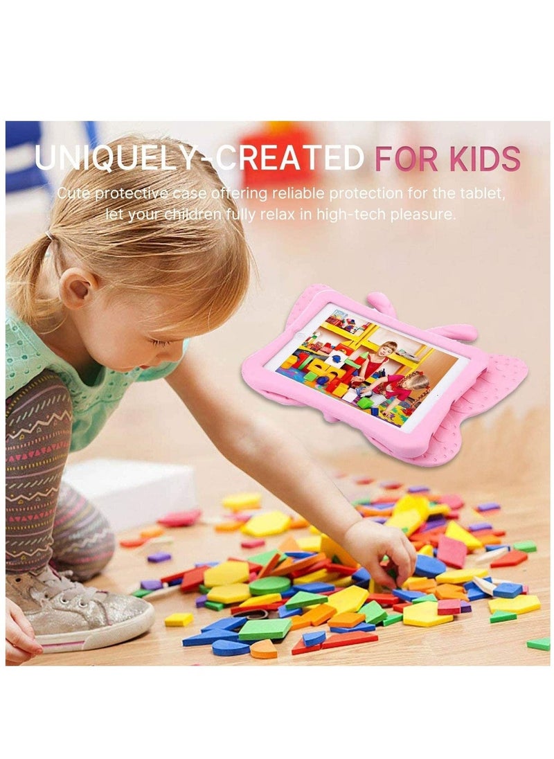 iPad 10.2 Inch Case for Kids(2021/2020/2019 Model,9/8/7 Generation), Shockproof Kickstand Butterfly Cover Non-Toxic EVA Foam Wings Kid-Proof Rugged Bumper Boy Girl Gift for iPad 10.2 - Image 3