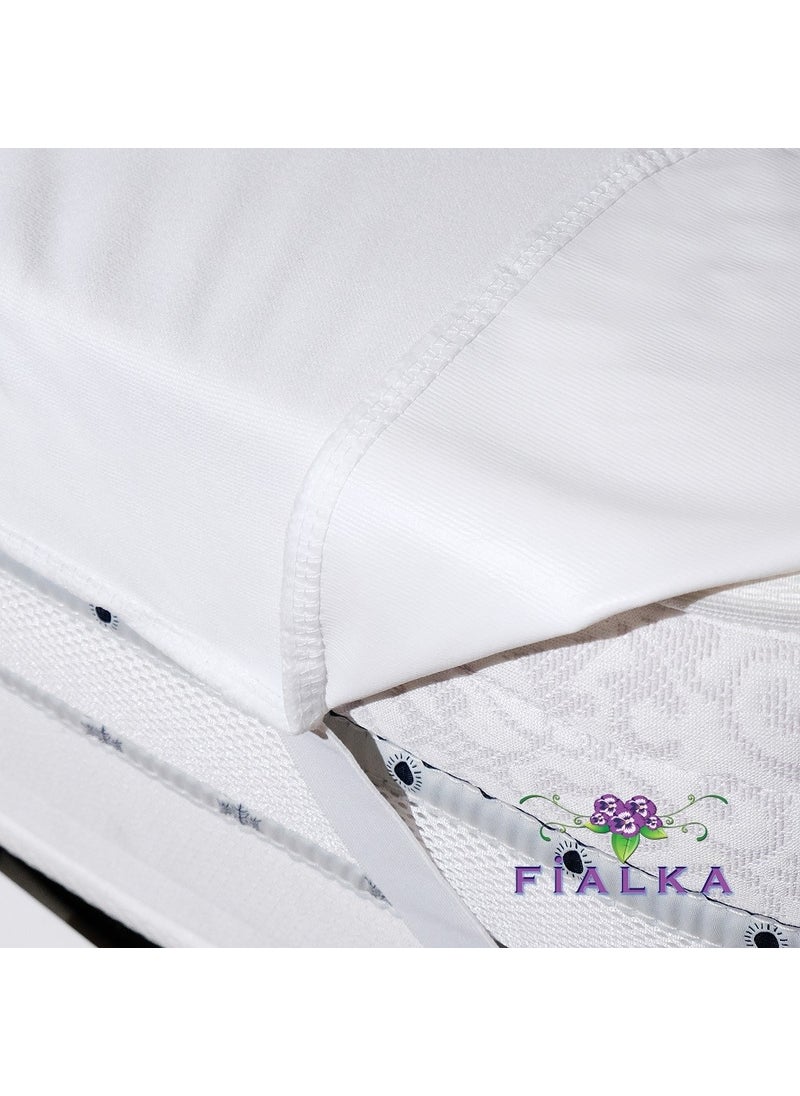Sidelli Fialka Mattress Protector Micro Liquid Proof 180X200 King Size  - Image 1