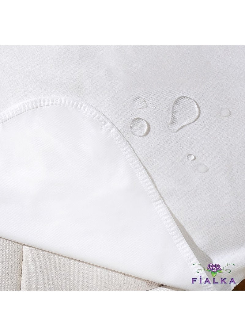 Sidelli Fialka Mattress Protector Micro Liquid Proof 180X200 King Size  - Image 2