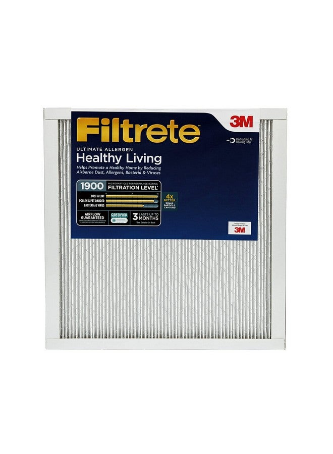 FILTRETE Filtrete 14x14x1 AC Furnace Air Filter, MERV 13, MPR 1900, Premium Allergen, Bacteria&Virus Filter, 3-Month Pleated 1-Inch Electrostatic Air Cleaning Filter, 2-Pack (Actual Size 13.781x13.813x0.84 in)  - Image 4
