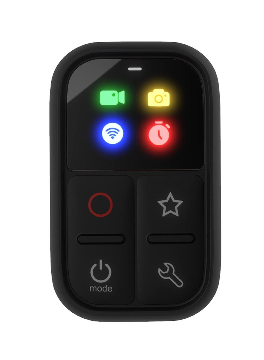 Smart Wireless Remote Control for GoPro Hero12 Hero11 Hero11MINI Hero10 Hero 9 Hero 8 MAX, with LCD Indicator Hand Strap for Go Pro 11 12 10 9 8 Camera Accessories
