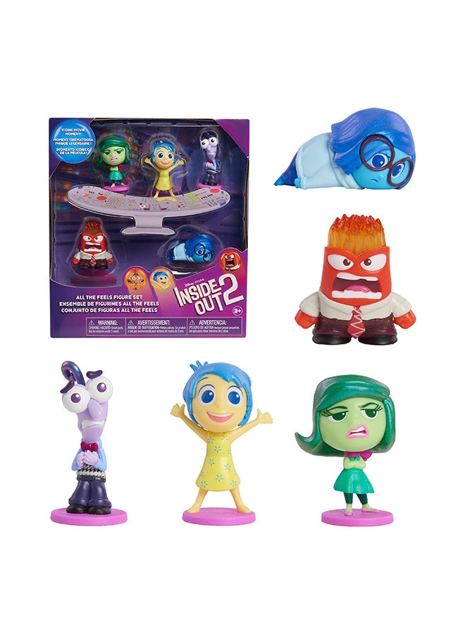 Disney Inside Out 2 All The Feels Figures Set - Image 1