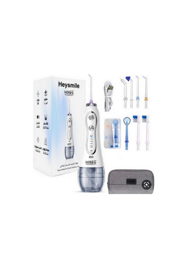 ميك اوفر22 هايسميل جهاز تنظيف الأسنان واللسان بالماء أبيض 300ml-ميك اوفر23 - Image 2