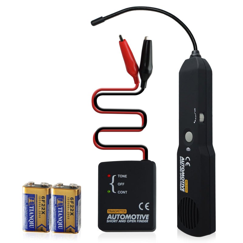 GAIN EXPRESS Automotive Electrical Open&Short Finder Circuit Tester Circuit Finder Detector Tone Generator Cable Wire Breaker Tracker Circuit Fault Finder DC 6-42V Car Diagnostic Tool - Image 1