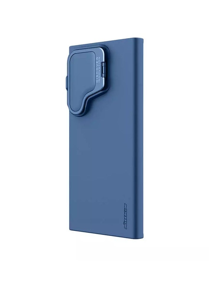 Nillkin CamShield Silky Prop silicon case for Samsung Galaxy S24 Ultra - Blue - Image 5