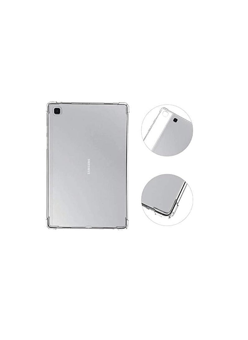 ماركة غير محددة - حافظة شفافة لهاتف سامسونج جالاكسي تاب A7 (SM-T500 / T505) مقاس 10.4 بوصة 2020 بزوايا معززة من مادة TPU غطاء شفاف مقاوم للصدمات - Image 1