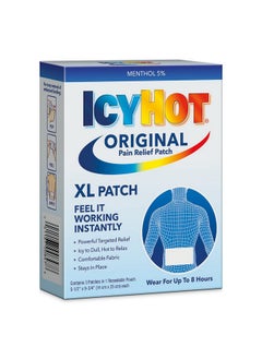 Icy Hot Icy Hot Original XL Pain Relief Patch (3 Count) for Back and Large Areas  - Image 3