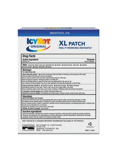 Icy Hot Icy Hot Original XL Pain Relief Patch (3 Count) for Back and Large Areas  - Image 1