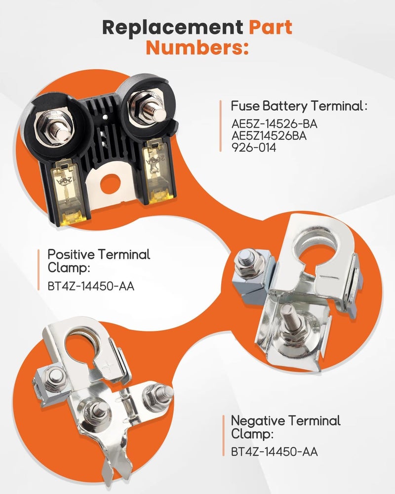 ANODZU Battery Terminal Clamp and Fuse Kit - Image 5