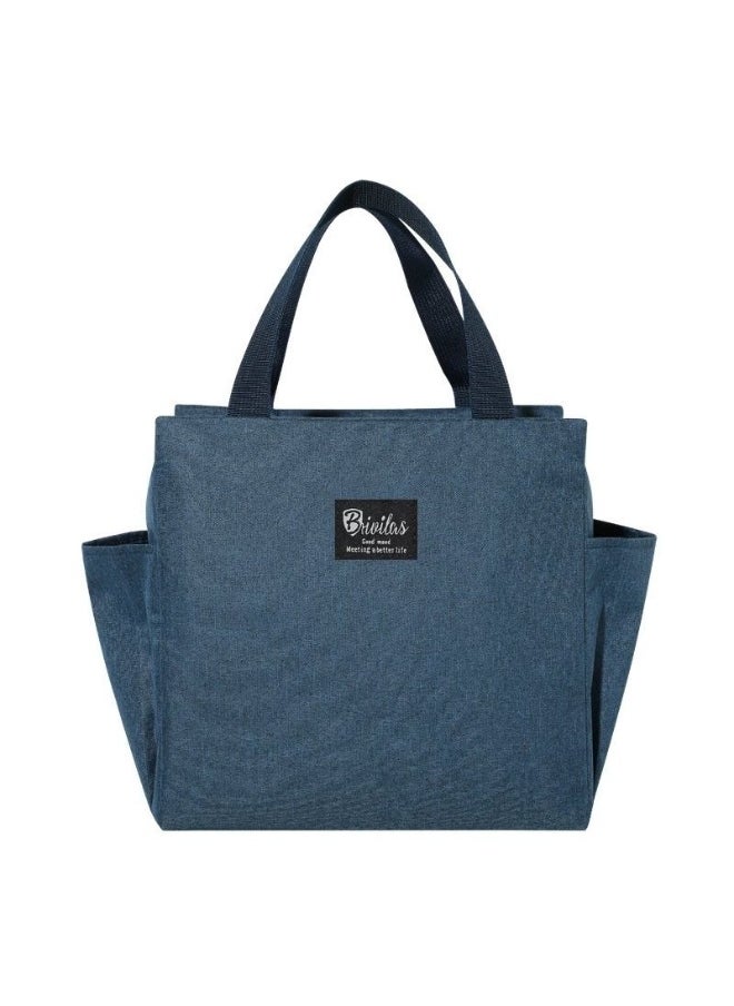 Generic Large Insulated Lunch Bag, Waterproof Reusable Cooler Tote for Men and Women, Perfect for Work and Picnics - Spacious Lunch Carrier  - Image 1
