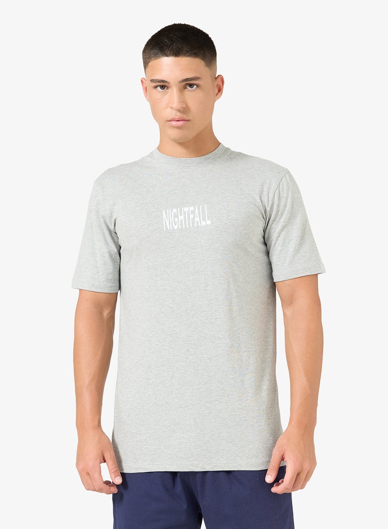 سفنتي فايف طقم بيجامة تي شيرت وشورت - Image 3