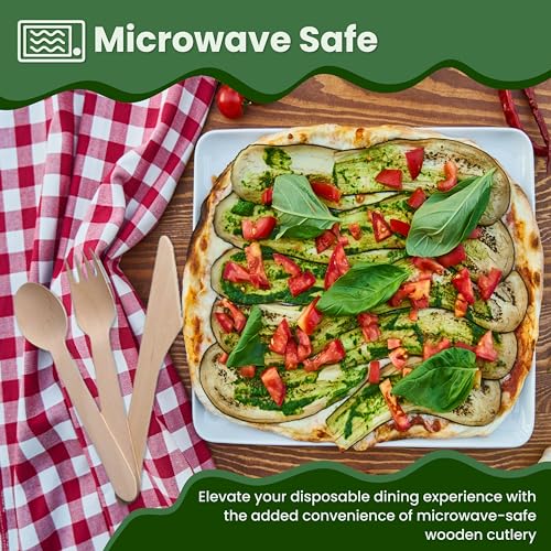 Perfect Stix Wooden Cutlery Kit. Pack of 200 - Image 2