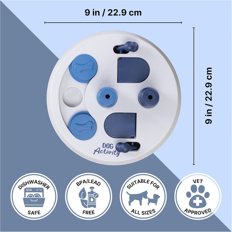 TRIXIE Flip Board Dog Activity Interactive Toy Level 2 Food Puzzle Game Brain Teasing Treat Dispenser IQ and Mental Development Toy for Smart Dogs Enrichment Toy for Boredom Busting - Image 4