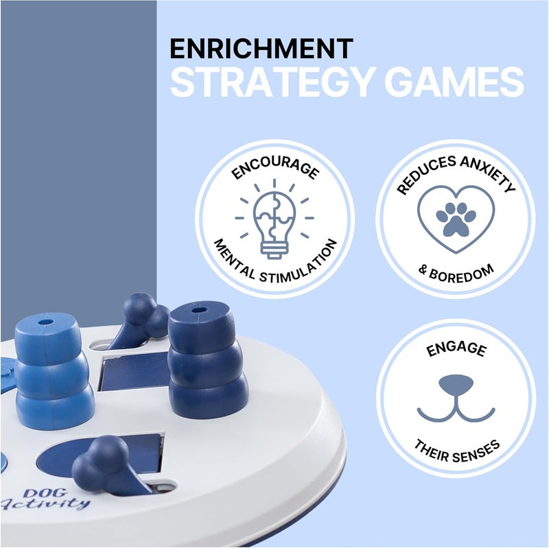 TRIXIE Flip Board Dog Activity Interactive Toy Level 2 Food Puzzle Game Brain Teasing Treat Dispenser IQ and Mental Development Toy for Smart Dogs Enrichment Toy for Boredom Busting - Image 5