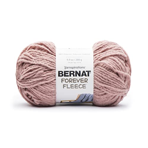 Bernat خيوط برنات فوري فليس - وردي - عبوة من 2 بوزن 280 جرام/9.9 أونصة - بوليستر - 6 سوبر بولكي - 194 ياردة - حياكة/كروشيه - Image 2