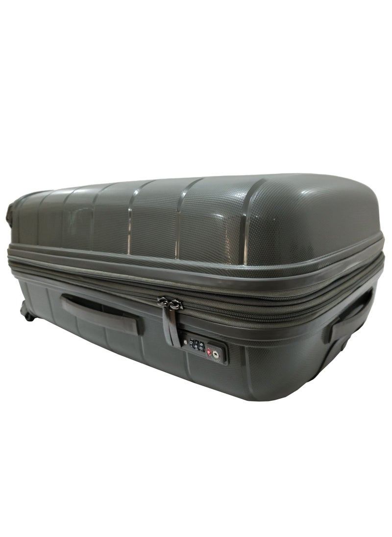 ROWER - Luggage Set – Travelling Hard Shell  Expandable Suitcase With Spinner Wheels & TSA 3 Digit Number Lock-Set of 4 Trolley Bags  (20/24/28/14 Inches) - Image 1