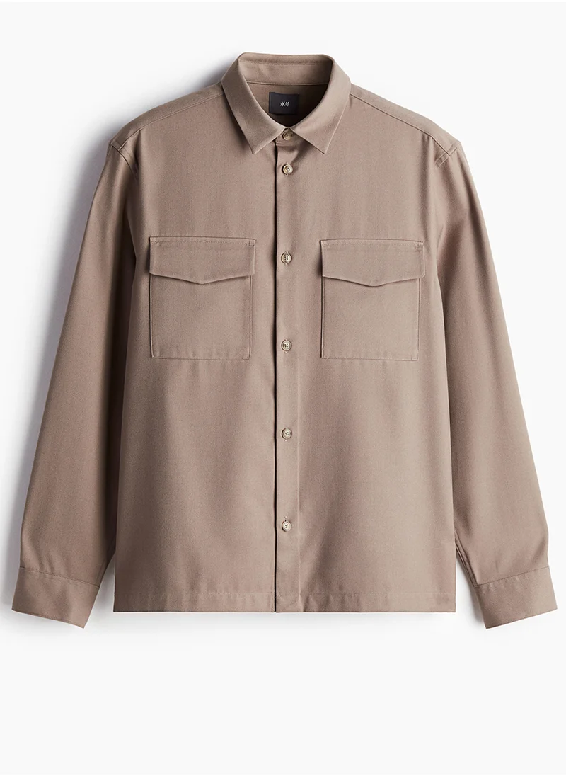 اتش اند ام Regular Fit Utility Overshirt