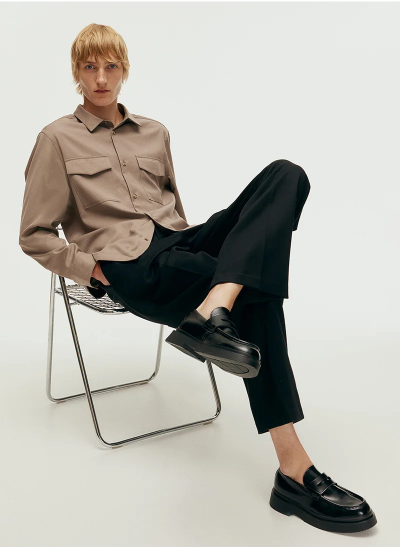 H&M Regular Fit Utility Overshirt
